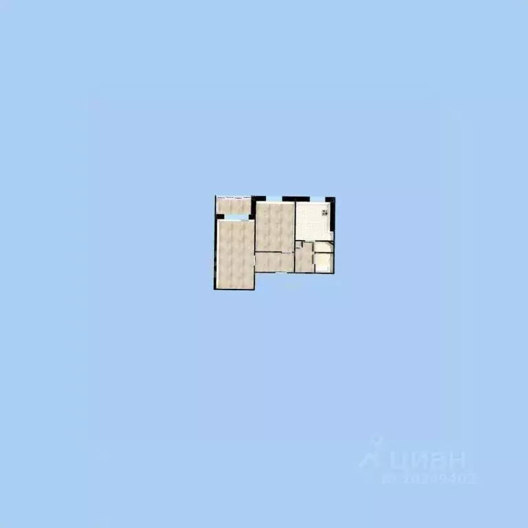 2-к кв. Башкортостан, Уфа ул. Адмирала Ушакова, 86 (50.6 м) - Фото 2