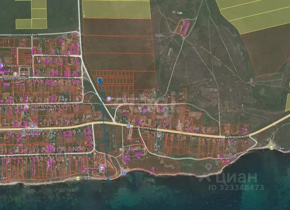 Участок в Крым, Черноморский район, с. Окуневка  (6.0 сот.) - Фото 1