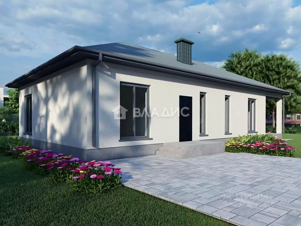 Дом в Крым, Симферопольский район, Трудовское с/пос, с. Строгоновка  ... - Фото 2