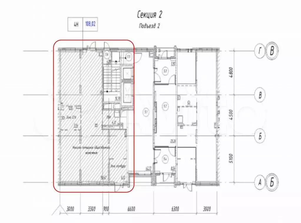 Торговая площадь, 108 м - Фото 1