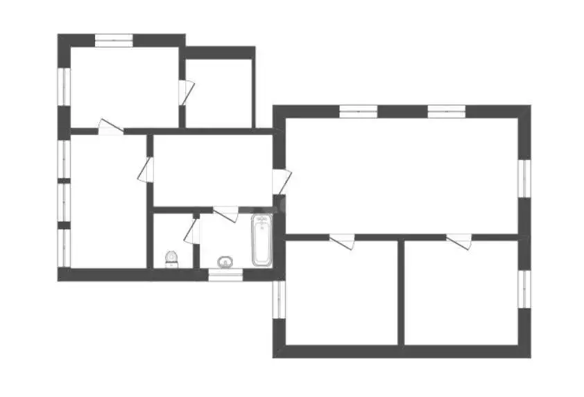 Дом в село Петровское, Молодёжная улица (180 м) - Фото 1