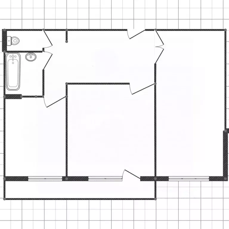 2-к кв. Липецкая область, Липецк Звездная ул., 13/2 (49.5 м) - Фото 1