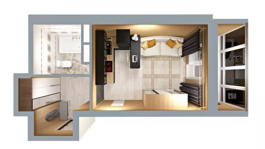 Студия Владимирская область, Владимир Веризино мкр, Веризино лайф ... - Фото 2