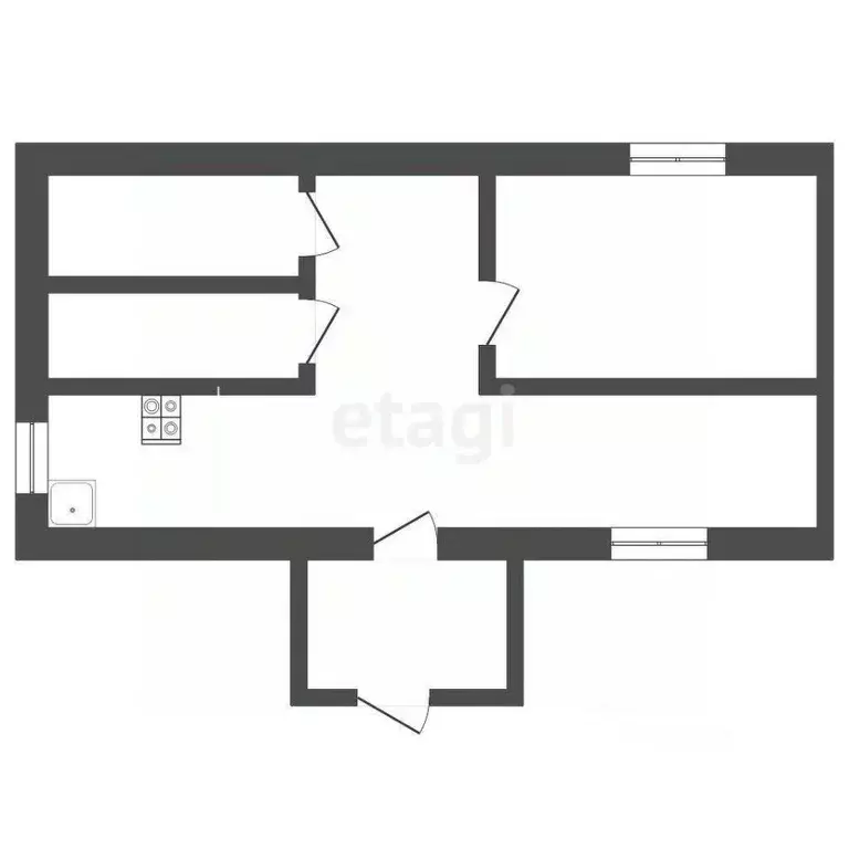 Дом в Тюменская область, Тюмень Царево садовое товарищество, ул. ... - Фото 1