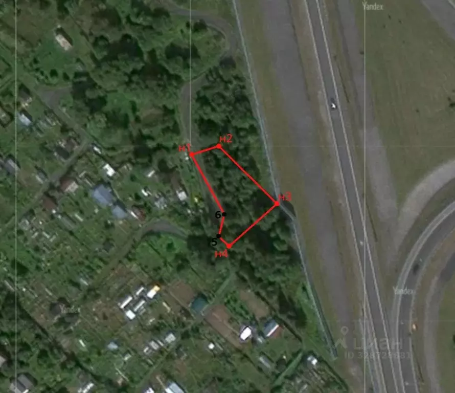 Участок в Ленинградская область, Ломоносовский район, Пениковское ... - Фото 1