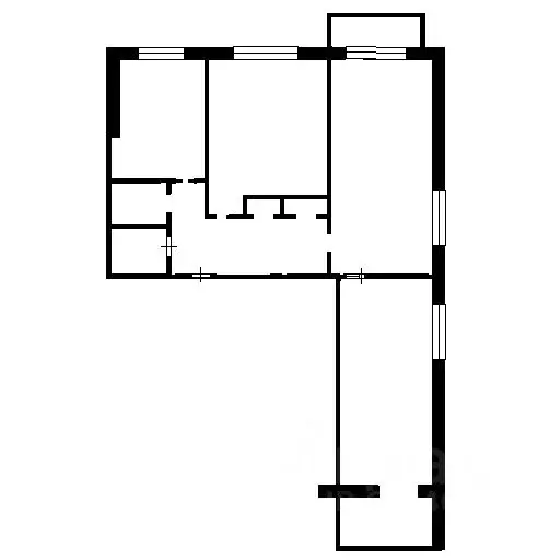 3-к кв. Новосибирская область, Новосибирск ул. Пришвина, 2/1 (60.7 м) - Фото 1