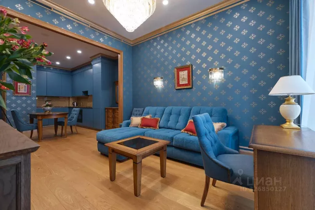 2-к кв. Москва 1-й Красногвардейский проезд, 22с2 (75.0 м) - Фото 2