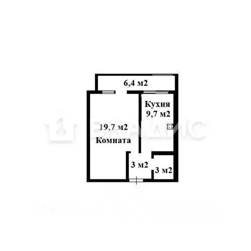1-к кв. Москва Уржумская ул., 1К1 (35.0 м) - Фото 2