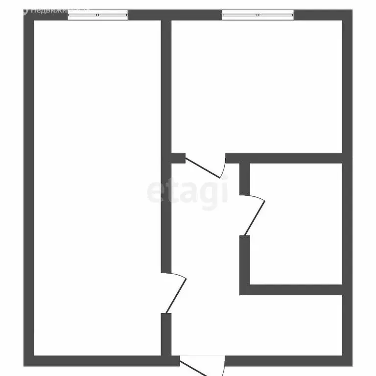 1-комнатная квартира: Черкесск, площадь Кирова, 4 (28 м) - Фото 1