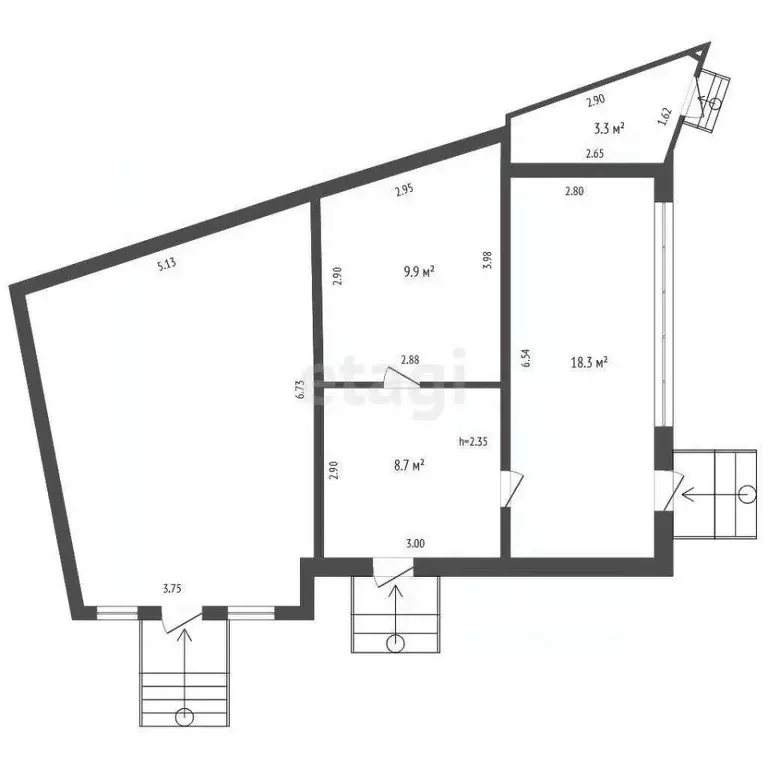 Торговая площадь в Ростовская область, Азовский район, Елизаветинское ... - Фото 1
