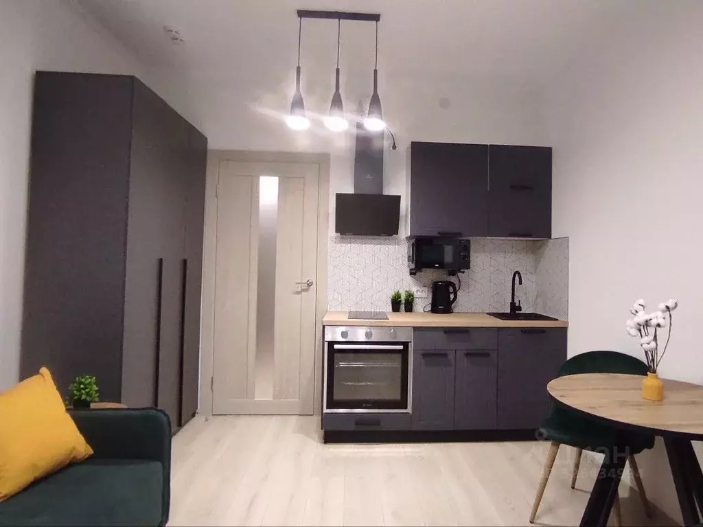 Студия Санкт-Петербург аллея Арцеуловская, 9 (24.0 м) - Фото 1