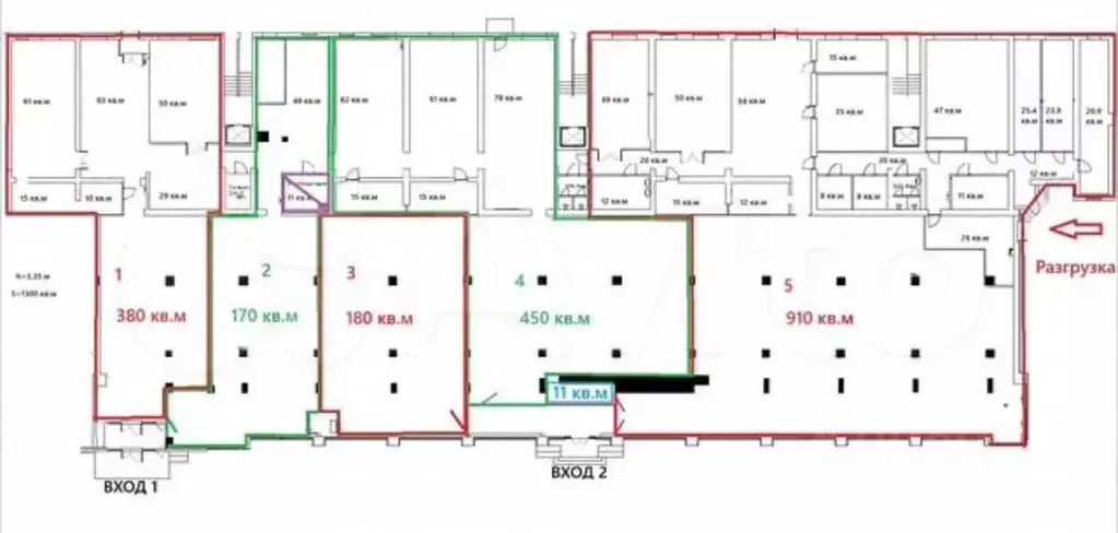 Торговая площадь в Тверская область, Тверь просп. Чайковского, 37 ... - Фото 2