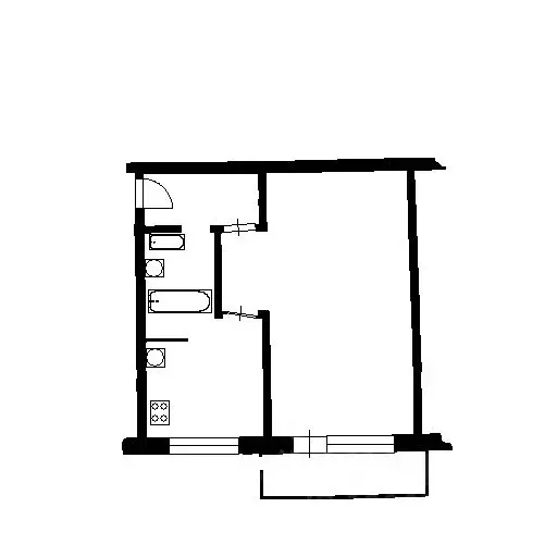 1-к кв. Татарстан, Казань ул. Лазарева, 2 (30.3 м) - Фото 1