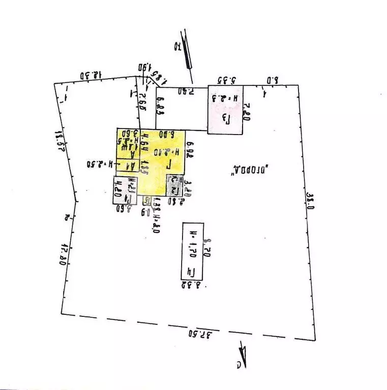 Дом в Чусовой, Метростроевская улица, 30Б (18.7 м) - Фото 1