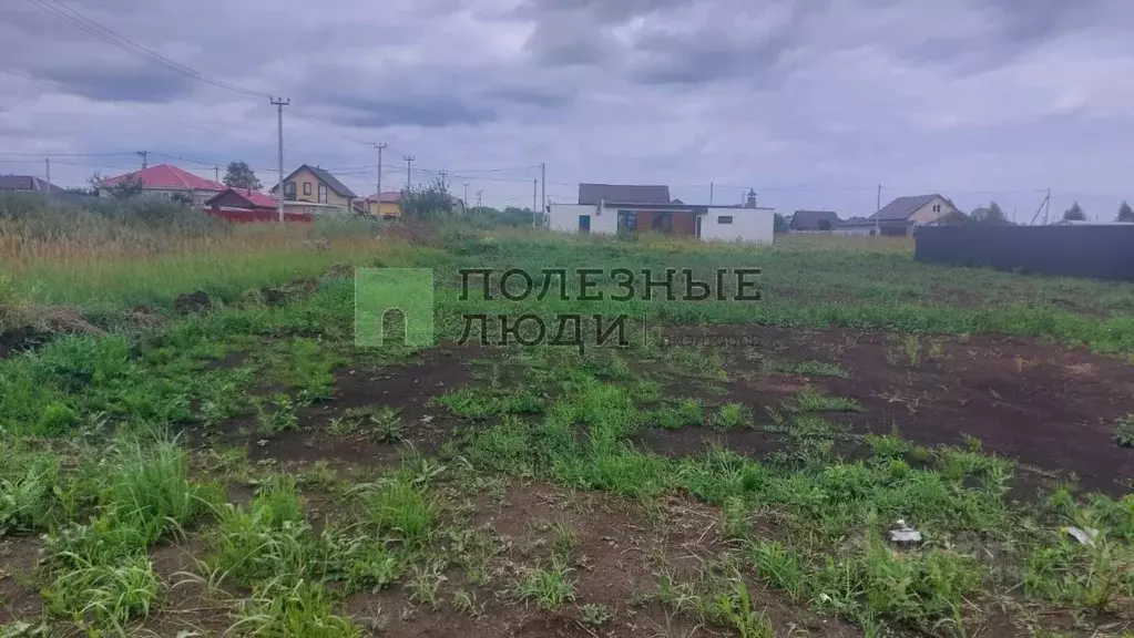 участок в татарстан, тукаевский район, д. азьмушкино, подсолнухи мкр . - Фото 0