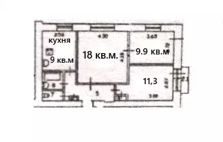 3-к кв. Санкт-Петербург, Санкт-Петербург, Колпино Павловская ул., 54к2 ... - Фото 2