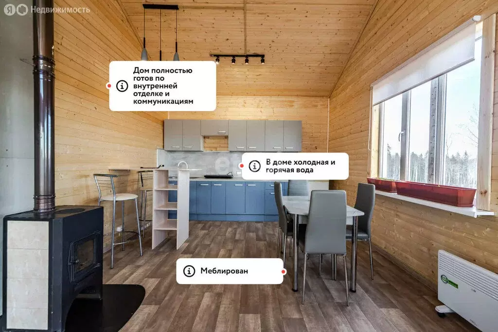 Дом в Агалатовское сельское поселение, СНТ У Лукоморья (88.5 м) - Фото 1
