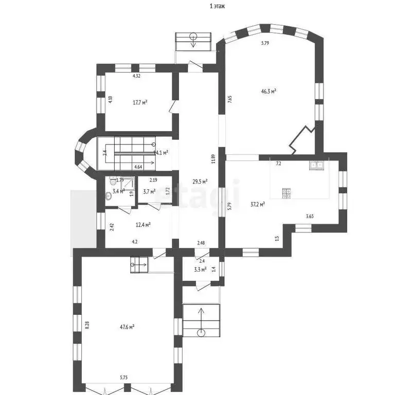 Дом в Патрушева, Весенняя улица (513 м) - Фото 2