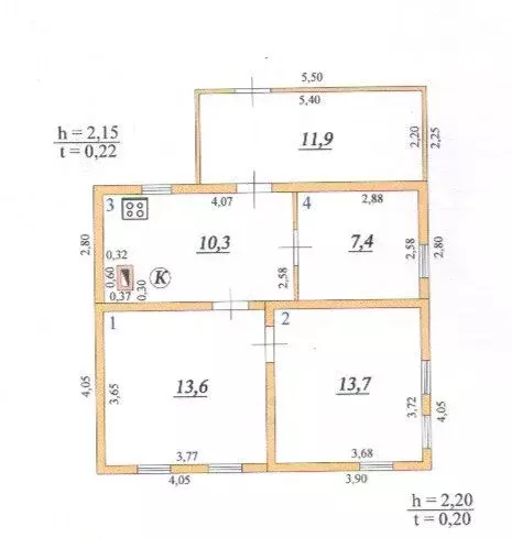 Дом в Самарская область, Самара Орловская ул., 24 (45 м) - Фото 1