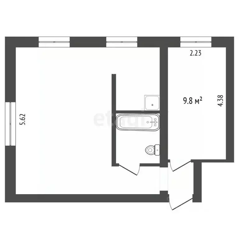 Офис в Камчатский край, Петропавловск-Камчатский просп. 50 лет ... - Фото 2