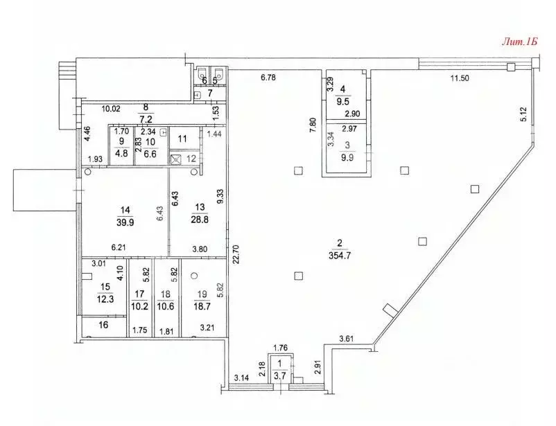 Помещение свободного назначения в Московская область, Мытищи ... - Фото 2