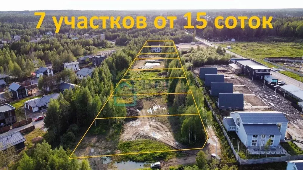Участок в Ленинградская область, Всеволожский район, Агалатовское ... - Фото 1