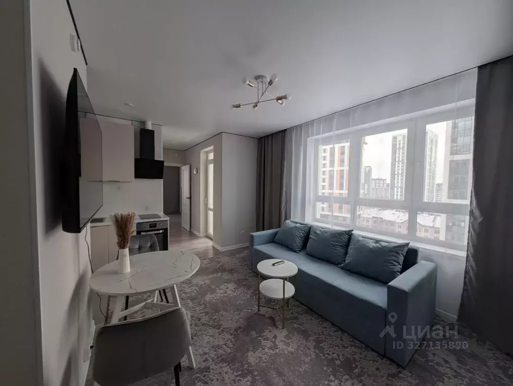 1-к кв. Свердловская область, Екатеринбург ул. Печатников, 3 (40.0 м) - Фото 2