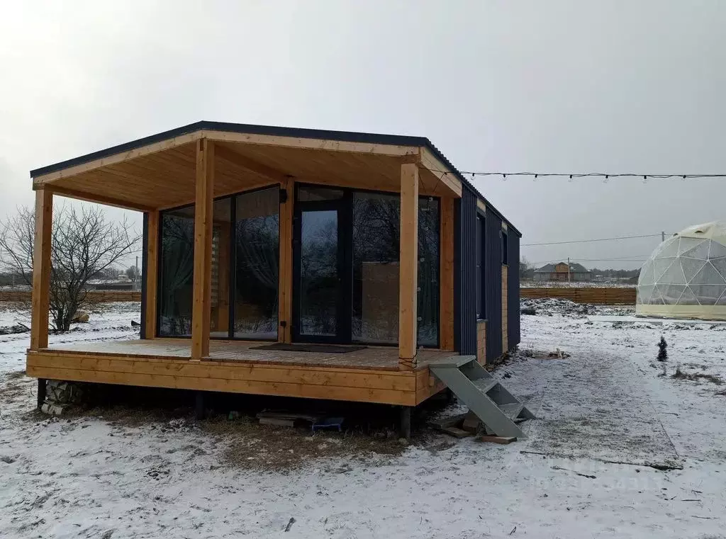 Дом в Калужская область, Козельский муниципальный округ, Бурнашево ... - Фото 1