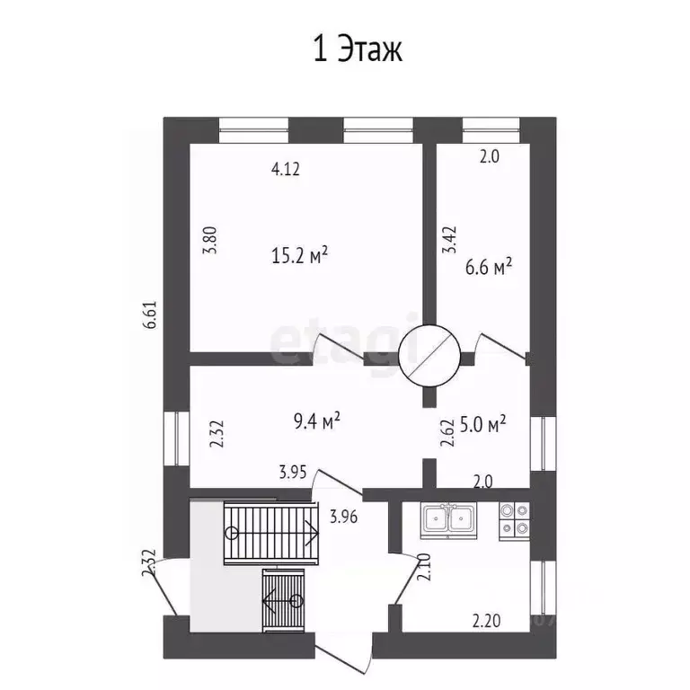 Дом в Новгородская область, Боровичи Советская ул., 82 (64 м) - Фото 1