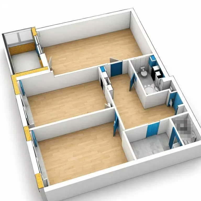 2-комнатная квартира: Екатеринбург, улица Калинина, 55 (47.7 м) - Фото 1