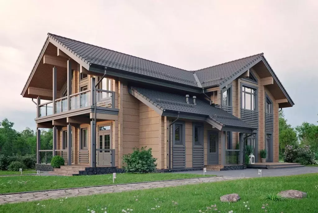 Коттедж в Ленинградская область, Всеволожский район, Куйвозовское ... - Фото 1