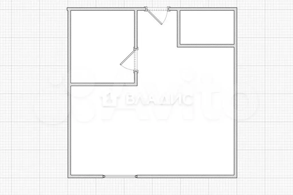 Квартира-студия, 23 м, 1/5 эт. - Фото 0