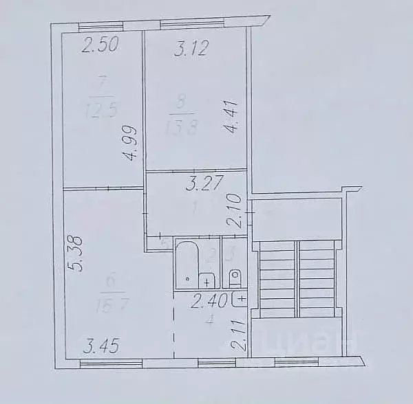 3-к кв. Новосибирская область, Искитимский район, Линево городское ... - Фото 0