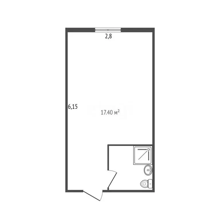 Квартира-студия: Новосибирск, микрорайон Северный, Сухановская улица, ... - Фото 1