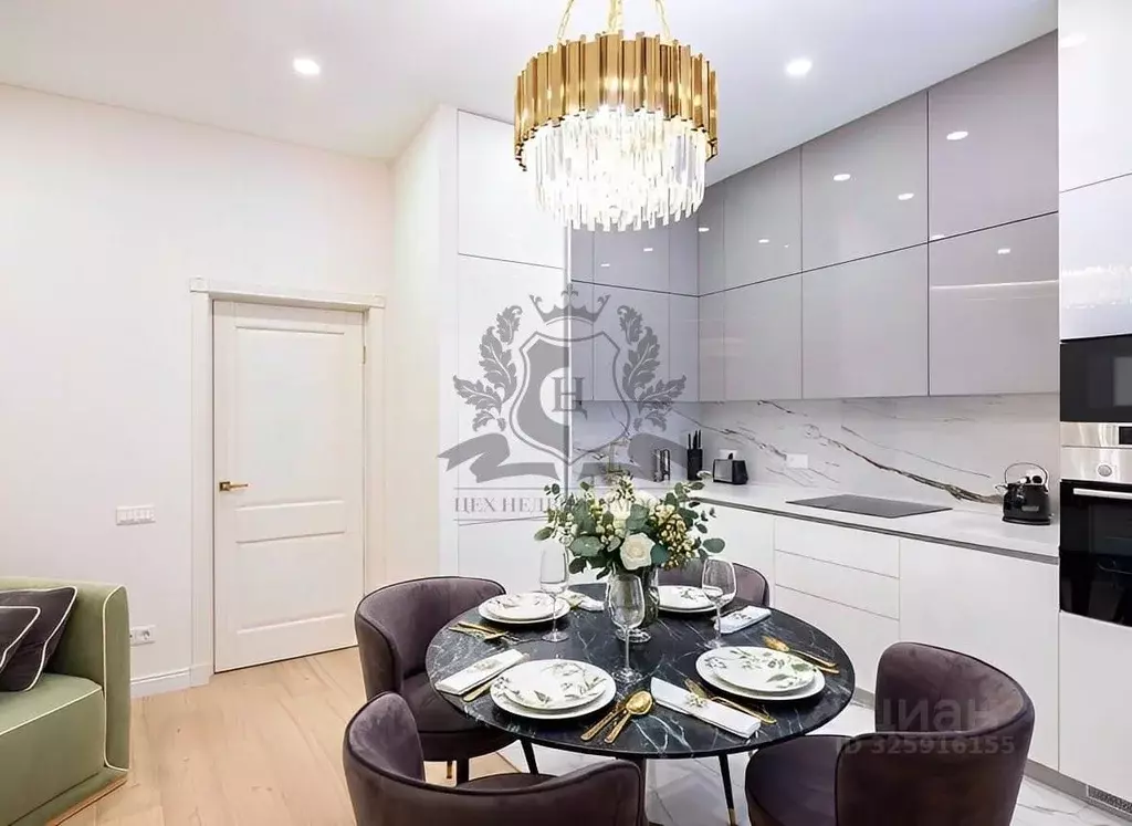 2-к кв. Санкт-Петербург Свердловская наб., 58 (79.2 м) - Фото 1