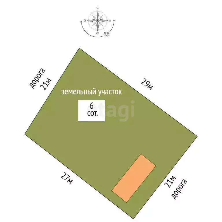 Дом в Рыбачье, Туакская улица (29.2 м) - Фото 1
