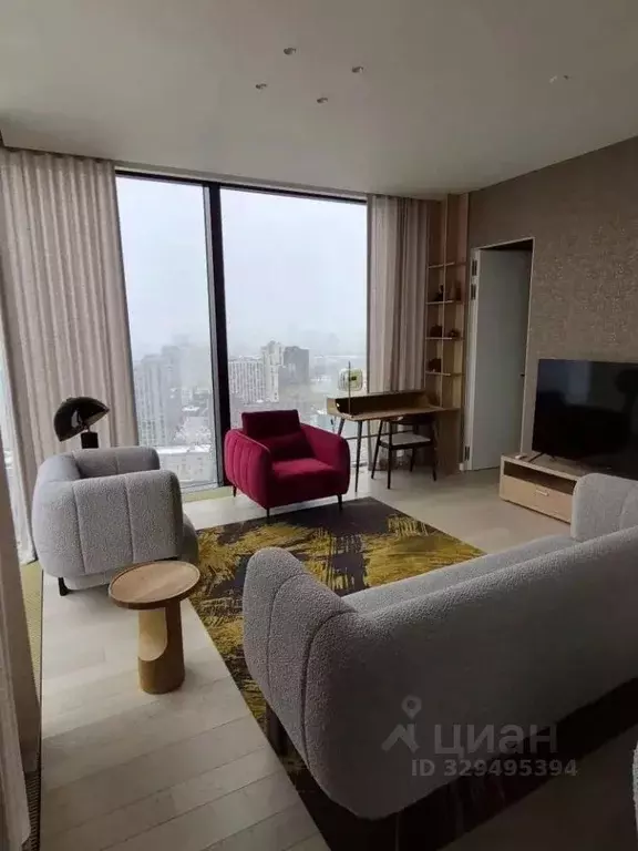 2-к кв. Москва Краснопресненская наб., 14Ак2 (67.0 м) - Фото 2