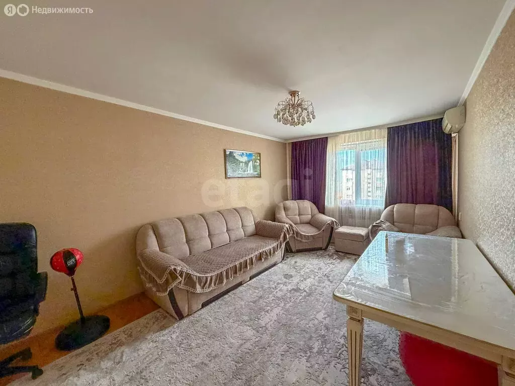 3-комнатная квартира: Нальчик, Профсоюзная улица, 220Б (65 м) - Фото 1