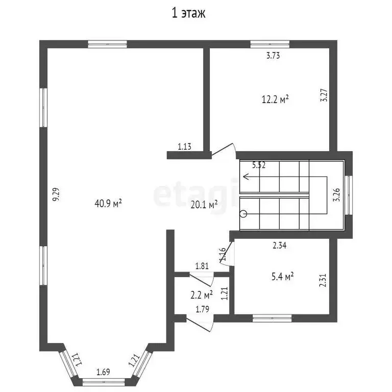 Дом в Якутск, улица Кустук (164.6 м) - Фото 1
