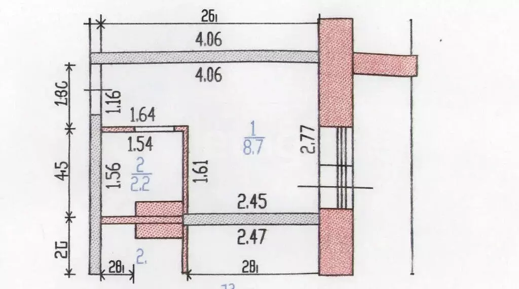 Квартира-студия: Барнаул, улица Гоголя, 24Б (10.9 м) - Фото 1
