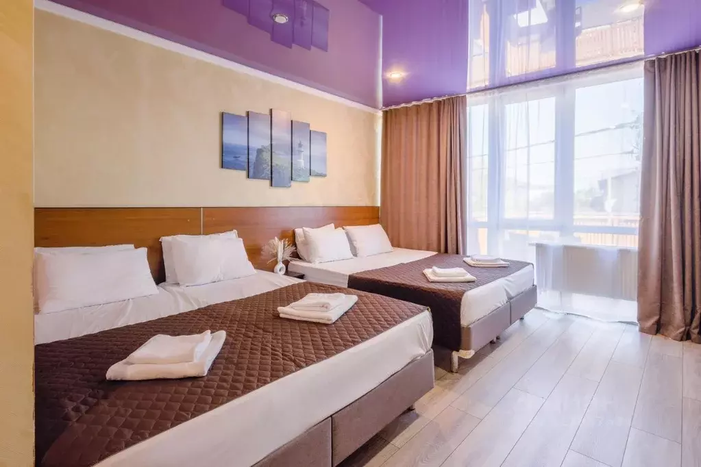 Комната Краснодарский край, Сириус пгт ул. Крамского, 13В (22.0 м) - Фото 1