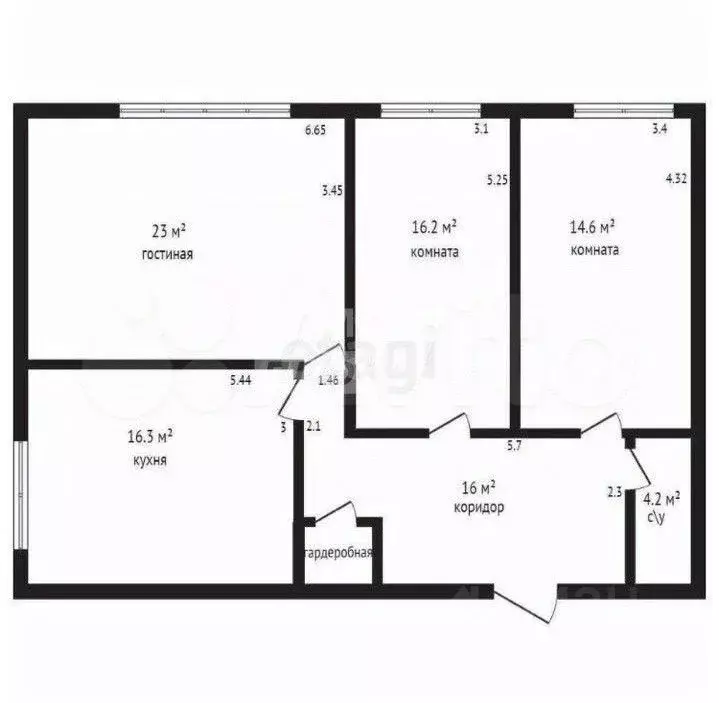 3-к кв. Дагестан, Дербент ул. Сальмана, 100 (90.0 м) - Фото 2