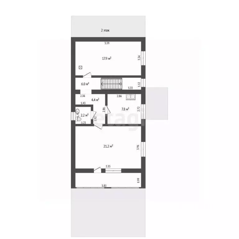 Дом в Камчатский край, Петропавловск-Камчатский ул. Невского, 4 (159 ... - Фото 2