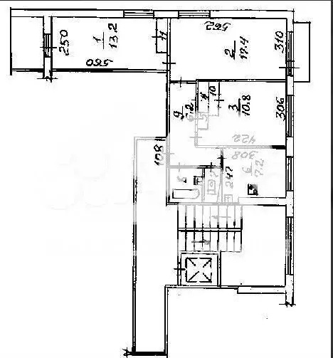 3-к. квартира, 61 м, 7/10 эт. - Фото 0