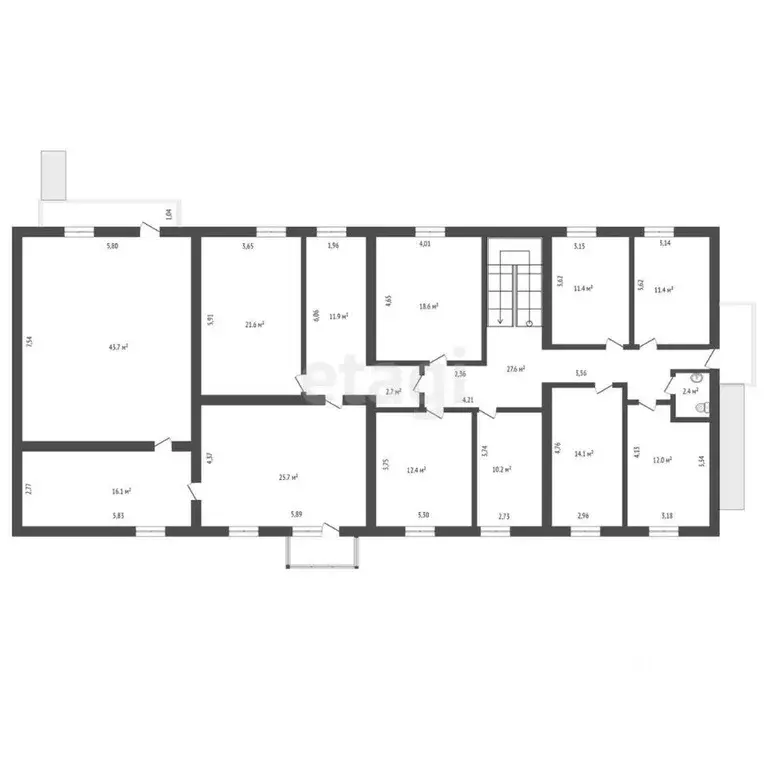 Офис в Амурская область, Тында Лазурная ул., 19 (350 м) - Фото 1