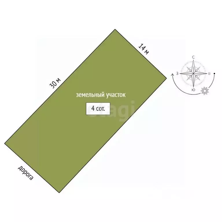 Участок в Севастополь Балаклавский муниципальный округ, СТ Морзаводец ... - Фото 2