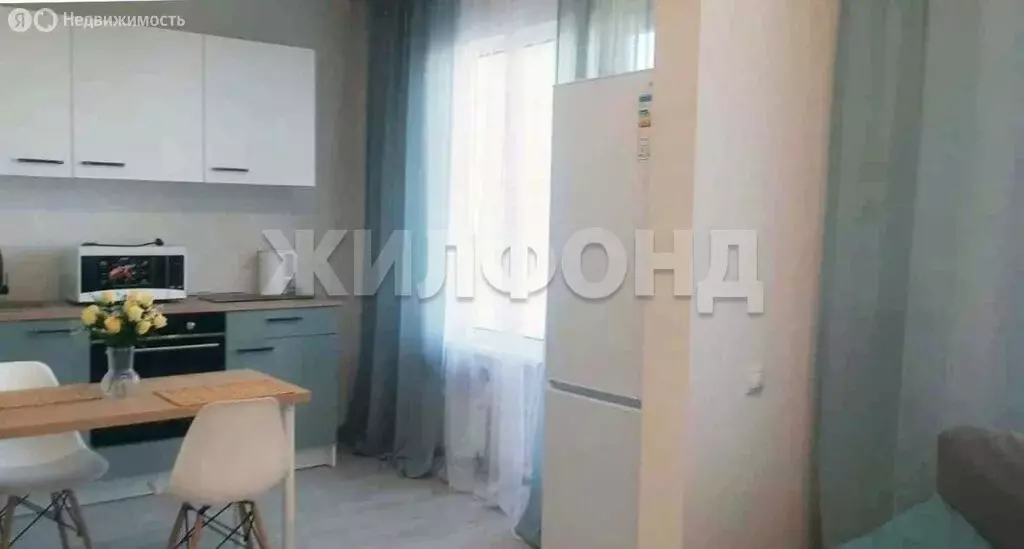 Квартира-студия: Новосибирск, улица Ясный Берег, 25 (27 м) - Фото 0