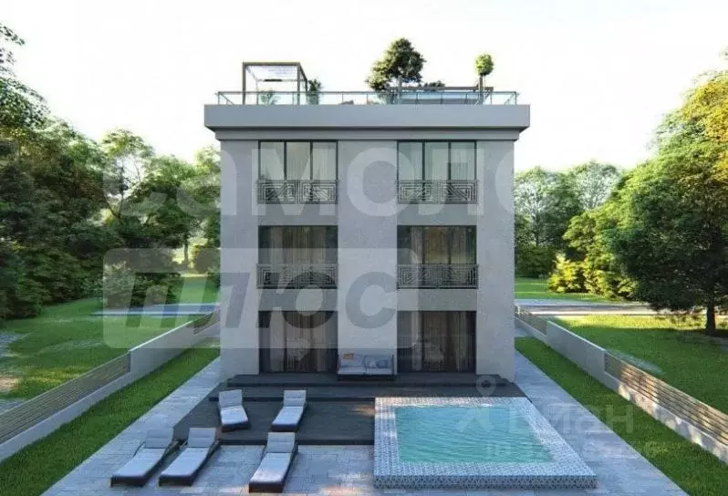 Дом в Крым, Сакский район, Новофедоровка пгт ул. Героев (240 м) - Фото 1