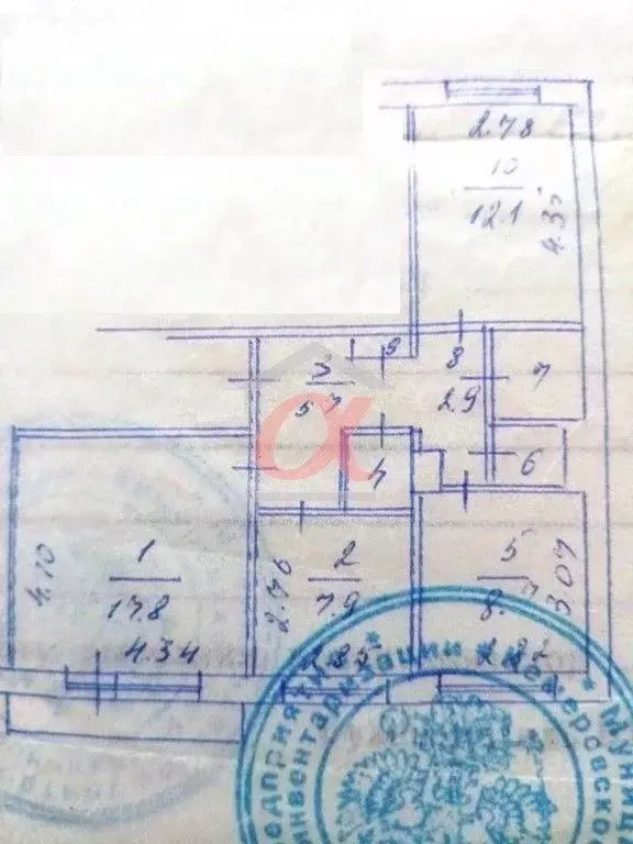 3-к кв. Кемеровская область, Кемерово ул. Тухачевского, 33А (62.4 м) - Фото 1