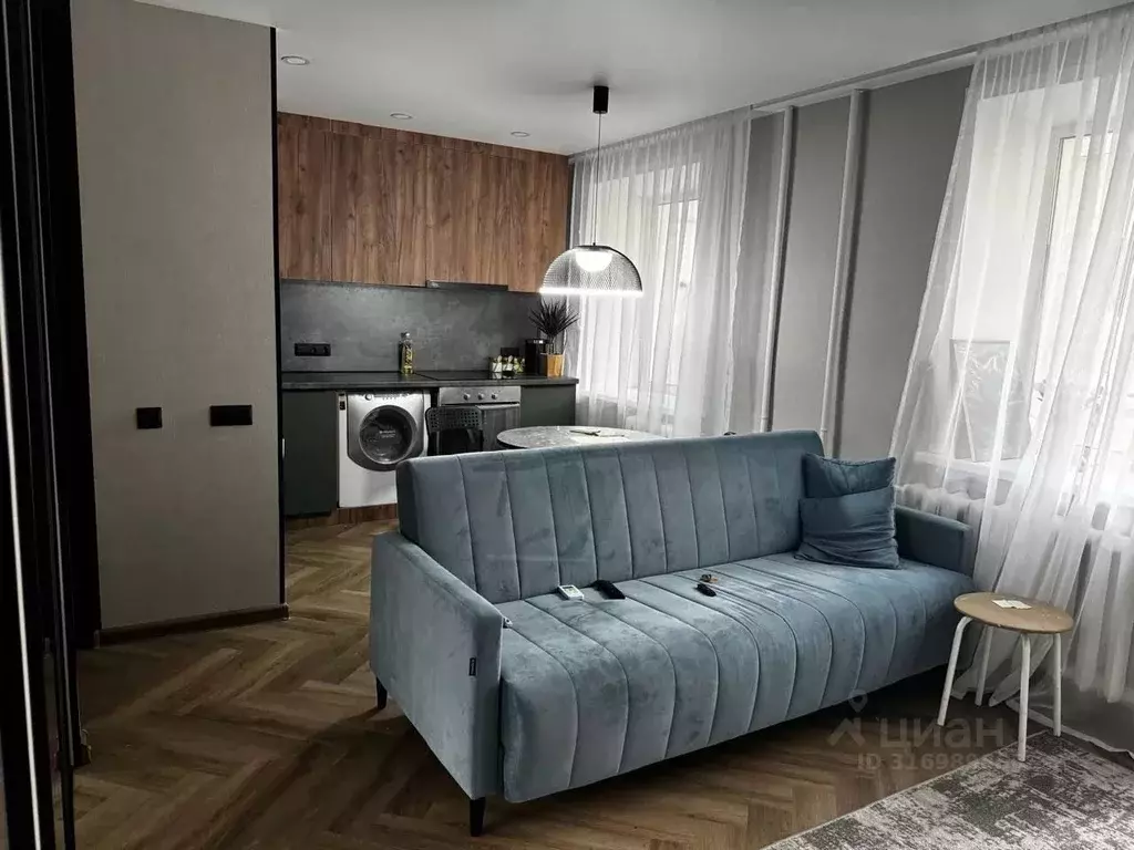 1-к кв. Татарстан, Казань Чистопольская ул., 6 (37.0 м) - Фото 1